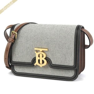 バーバリー BURBERRY レディース ショルダーバッグ TBバッグル グレー 8030666