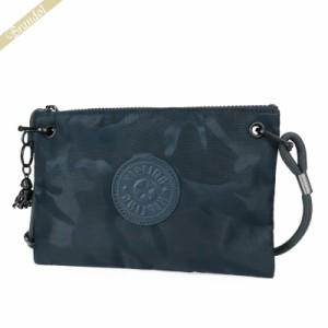 キプリング Kipling レディース・メンズ ショルダーバッグ KNIPPA ニッパ 迷彩柄 サコッシュ ネイビー KI359253I