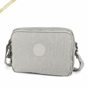 キプリング Kipling レディース ショルダーバッグ SILEN サイレン ライトグレー系 KI289147O