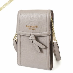 ケイトスペイド kate spade レディース ショルダーバグ KNOTT ノット スマホショルダー グレージュ K6376 251 【2024年春夏新作】