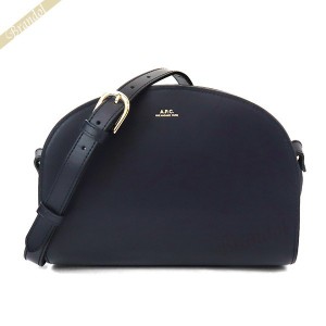 アーペーセー A.P.C. レディース ショルダーバッグ ミニ Demi-Lune レザー ネイビー PXAWV F61048 IAK DARK NAVY