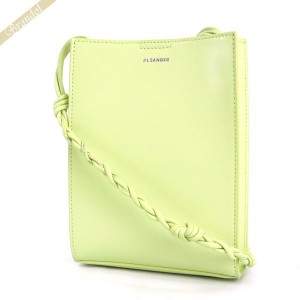 ジルサンダー Jil Sander レディース ショルダーバッグ Tangle スモール レザー 角型 ポシェット ライトグリーン系 JSPU853173 WUB69159N