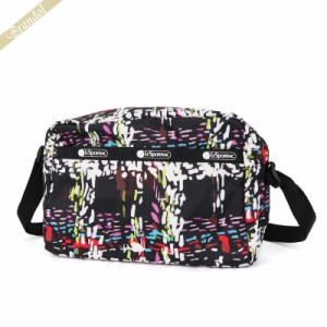 レスポートサック LeSportsac レディース ショルダーバッグ MINI CROSSBODY チェック柄風 ブラック系マルチカラー 2434 E474