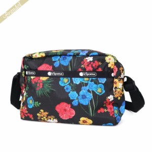 レスポートサック LeSportsac レディース ショルダーバッグ MINI CROSSBODY 花柄 ブラック系マルチカラー 2434 E477