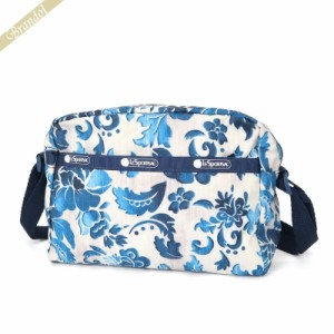 レスポートサック LeSportsac レディース ショルダーバッグ MINI CROSSBODY 花柄 ブルー×ホワイト系 2434 E478