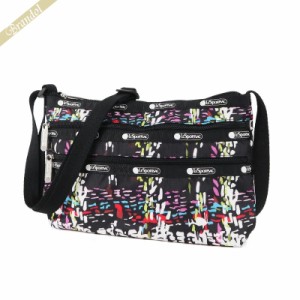 レスポートサック LeSportsac レディース ショルダーバッグ QUINN BAG チェック柄風 ブラック系マルチカラー 3352 E474