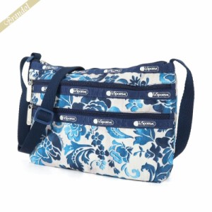 レスポートサック LeSportsac レディース ショルダーバッグ QUINN BAG 花柄 ブルー×ホワイト系 3352 E478