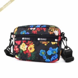 レスポートサック LeSportsac レディース ショルダーバッグ CLASSIC 花柄 ブラック系マルチカラー 3470 E477