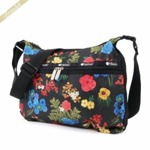 レスポートサック LeSportsac レディース ショルダーバッグ LARGE HOBO 花柄 ブラック系マルチカラー 3710 E477