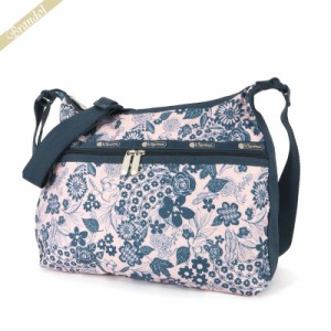 レスポートサック LeSportsac レディース ショルダーバッグ LARGE HOBO ボタニカル柄 ピンク×ブルー 3710 E483