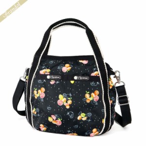 レスポートサック LeSportsac レディース ショルダーバッグ SMALL JENNI 2way ミニトートバッグ フルーツ柄 ブラック 8056 F963