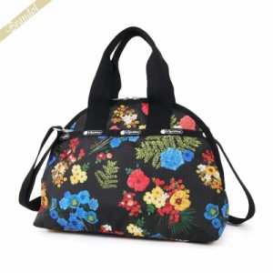 レスポートサック LeSportsac レディース ショルダーバッグ YORK SATCHEL 2way ミニボストンバッグ 花柄 ブラック系マルチカラー 3561 E4