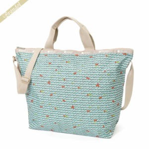 レスポートサック LeSportsac レディース トートバッグ DELUXE EASY CARRY TOTE 2wayショルダーバッグ 花柄 ライトブルー系 4360 F734