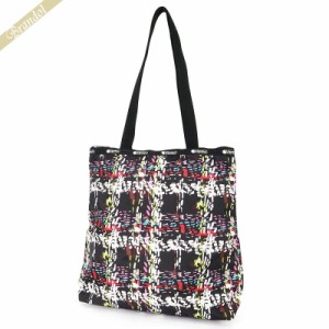 レスポートサック LeSportsac レディース トートバッグ EASY MAGAZINE TOTE チェック柄風 ブラック系マルチカラー 3531 E474