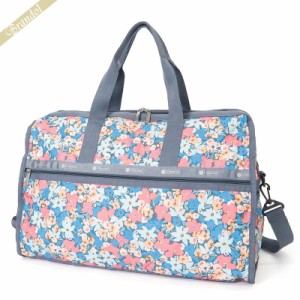 レスポートサック LeSportsac レディース ボストンバッグ DELUXE LG WEEKENDER 2way 旅行バッグ 花柄 ブルー系マルチカラー 4319 F666