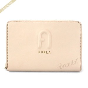 フルラ FURLA レディース 二つ折り財布 RITA レザー ラウンドファスナー ベージュ PDS7FRI E35000 B4L00 【2020年秋冬新作】