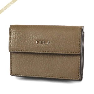 フルラ FURLA レディース 三つ折り財布 BABYLON バビロン レザー トライフォールドウォレット カーキブラウン PCY9UNO HSF000 FAN00