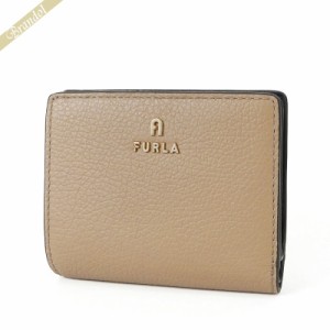 フルラ FURLA レディース 二つ折り財布 レザー スクエア バイカラー グレージュ×ブラウン WP00307 HSC000 2724S