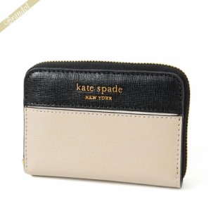 ケイトスペイド kate spade レディース 小銭入れ MORGAN モーガン マルチカラー コインケース ブラック×ベージュ K8958 200 / Earthenwa