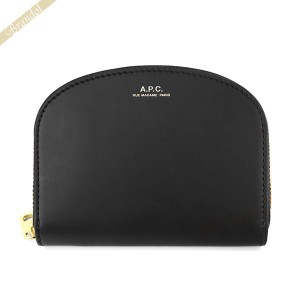 アーペーセー A.P.C. レディース 小銭入れ Demi-Lune コインケース ブラック PXAWV F63219 LZZ / NOIR