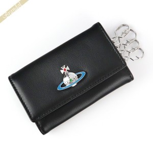 ヴィヴィアンウエストウッド Vivienne Westwood レディース キーケース レザー ブラック 51020001 EMMA N413 BLACK