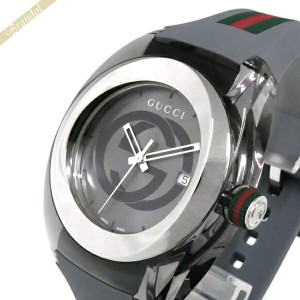 グッチ GUCCI メンズ腕時計 SYNC グッチシンク 46mm グレー YA137109A