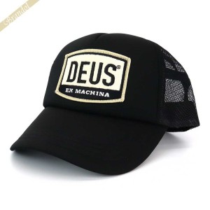 デウスエクスマキナ Deus Ex Machina メンズ 帽子 ロゴ メッシュキャップ ブラック DMP87096 BELUGA