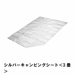 シート レジャーシート 敷物 約3畳 ピクニックシート 180×270cm 厚さ2mm 防水用カバー キャンプ アウトドア マット シルバー