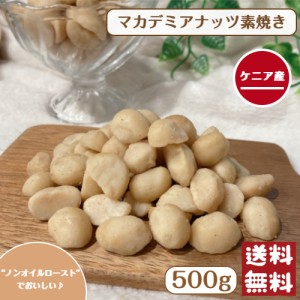 素焼き マカデミア ナッツ 500g メール便 送料無料 ケニア産 無塩 無油 無添加 マカダミア ナッツの王様 製菓 お菓子作り おつまみ