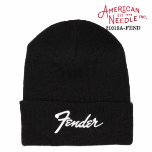 AMERICAN NEEDLE アメリカンニードル FENDER フェンダー KNIT ニットキャップ 21019a-fend