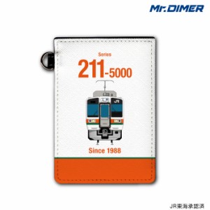  [◆]JR東海 211系5000番台ICカード・定期入れパスケース: ts1161pb-ups01 ミスターダイマー Mr.DIMER