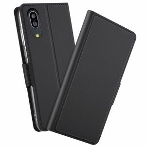 AQUOS（アクオス） sense3 SH-02M/SHV45/sense3 lite SH-RM12 スマホ ケース カバー 手帳型 マグネット 定期入れ ポケット シンプル セン