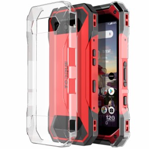 TORQUE G05 KYG01 スマホケース TPU クリア 耐衝撃 透明 ポリカーボネート