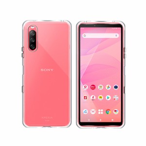 エクスペリア Xperia 10 III スマホケース 透明 TPU クリアケース 耐衝撃 薄型 耐衝撃 エクスペリア10 マーク3 SOG04 SO-52B