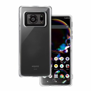 アクオス AQUOS R6 アクオスR6 TPU ソフトケース カバー 保護ケース 耐衝撃 透明 超薄型 背面カバー 超軽量 耐衝撃 落下防止