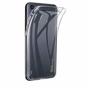 キュアフォン ソフトケース TPU保護ケース カバー au Quaphone QZ KYV44 耐衝撃 クリアケース  Kyocera DIGNO A/おてがるスマホ01