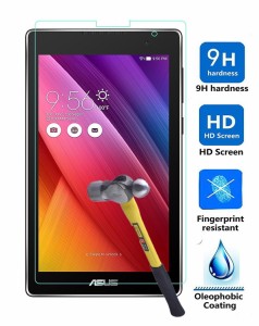 強化ガラス ASUS ZenPad S 8.0 Z580C  液晶保護フィルム 高品質　超薄型　ASUS ZenPad 専用 強化ガラスフィルム　表面硬度9H