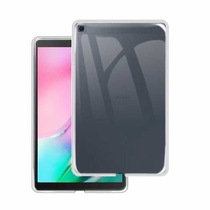 J:COM Galaxy Tab A 10.1 タブレットケース クリアケース（SM-T510 /T515)  クリア 半透明 TPU素材 超軽量 極薄落下防止 