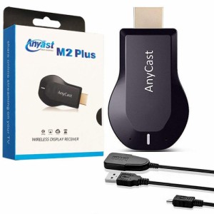 HDMI ドングル レシーバー AnyCast M2 Plus WiFiディスプレイ Miracast/Airplay/DLNA対応