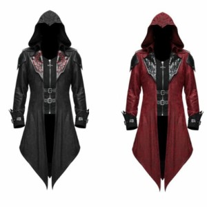 高品質 高級コスプレ衣装 アサシンクリード 風 ジャケット コート assassins creed cosplay Adult Men Women Streetwear 