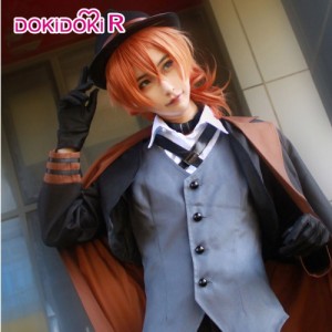 高品質 高級コスプレ衣装 文豪ストレイドッグス 風 オーダーメイド コスチューム Bungo Stray Dogs Nakahara Chuya Cosplay Costume