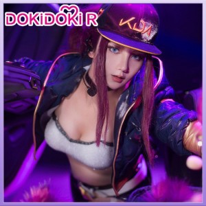 高品質 高級コスプレ衣装 League of Legends リーグ・オブ・レジェンズ 風 オーダーメイド コスチューム Game LOL KDA Cosplay Akali Cos