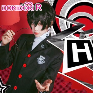 高品質 高級コスプレ衣装 ペルソナ5 風 オーダーメイド コスチューム Game Persona 5 Cosplay Akira Kurusu JOKER School Uniform