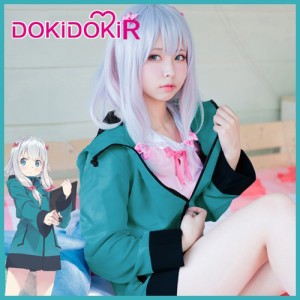 高品質 高級コスプレ衣装 エロマンガ先生 風 オーダーメイド コスチューム Eromanga Sensei Izumi Sagiri Costume Pink Pajamas Green Co