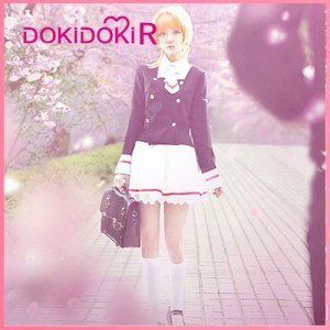 高品質 高級コスプレ衣装 カードキャプターさくら 風 オーダーメイド コスチューム Card Captor Sakura Cosplay Costume KINOMOTO SAKURA