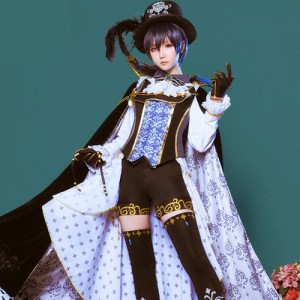 高品質 高級コスプレ衣装アニメ 黒執事 風 シエル タイプ オーダーメイド Kuroshitsuji Black Butler Cosplay Costumes