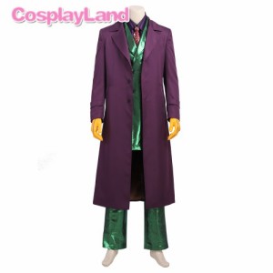 高品質 高級コスプレ衣装 ジョーカー 風 オーダーメイド Gotham Joker Cosplay Costume Batman Carnival Halloween