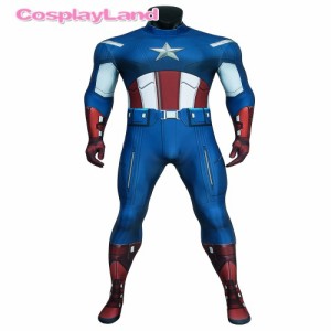 高品質 高級コスプレ衣装 アベンジャーズ 風 オーダーメイド コスチュームドレス The Avengers Captain America Cosplay