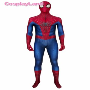 高品質 高級コスプレ衣装 スパイダーマン 風 ジャケット ボディースーツ コスチューム The Amazing Spider-man Cosplay Costume