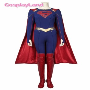 高品質 高級コスプレ衣装 スーパーガール 風 オーダーメイド コスチュームドレス Supergirl Cosplay Costume